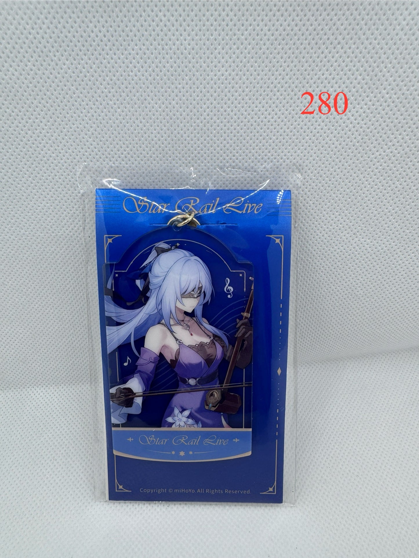 Mirror acrylic pendant