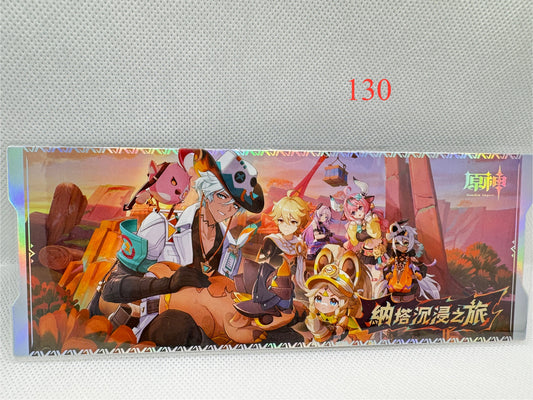 原神、崩鐵多人雷射票（有序號）fate聯動鐳射票（無序號）肉的長谷川雷射票