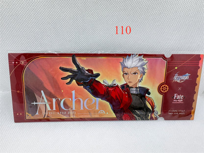 原神、崩鐵多人雷射票（有序號）fate聯動鐳射票（無序號）肉的長谷川雷射票