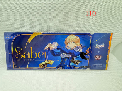 原神、崩鐵多人雷射票（有序號）fate聯動鐳射票（無序號）肉的長谷川雷射票